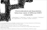 Electrochemical and degradation behaviour study of different … · 2017. 12. 29. · Electrochemical and degradation behaviour study of different SOFC compounds A. Wain-Martin 1,