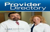 SUMMER 2021 Provider Directory · 2021. 8. 12. · David G. Lancaster, D.O. William Shaw, D.O. Hailey Dunn, FNP-C Stacy Young, FNP-C Obstetrics/Gynecology Lake Regional Obstetrics