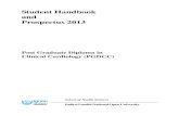 Student Handbook and Prospectus 2013 - IGNOU handbook and prospectus... · 2012. 11. 29. · Prospectus 2013 Post Graduate Diploma in Clinical Cardiology ... 14 3.8 Refund of Fee
