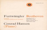 (Recorded 1943) Conrad Hansen (Piano) · 2021. 3. 14. · Ernst Pepping’s F minor Symphony and ended with Beethoven’s Seventh. Furtwangler’s performances varied freely from