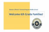 Welcome 6th Grade Families! - Wake County Public School ......Welcome 6th Grade Families! Zebulon Gifted & Talented Magnet Middle School Our Vision To create a safe and collaborative