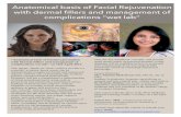 Anatomical basis of Facial Rejuvenation with dermal ﬁllers and … · 2016. 1. 18. · "Anatomical basis of Facial rejuvenation with Dermal Fillers and management of complications