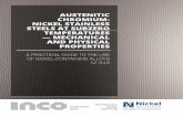 A PRACTICAL GUIDE TO THE USE OF NICKEL-CONTAINING … · AISI and ACI Standard Composition Ranges for Wrought and Cast Chromium-Nickel Stainless Steels American Iron and Steel Institute
