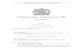 Greater London Authority Act 1999 - Legislation.gov.uk · 2020. 12. 7. · 2 Greater London Authority Act 1999 (c. 29) Part IX – Environmental functions Document Generated: 2020-12-07