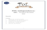 PiXL Independence - MFL - A-Level - FRENCH - ANSWER ......1" "!!!!! PiXLIndependence:" MFL!#!Student"Booklet" KS5"! French! Contents:!! I.! BeginnerLevel"–"20"credits"per"question"