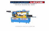 Chicago Lathe - AMERICAN BRIDGEMILL SETUP MANUAL ......SETUP MANUAL 2020 COPYRIGHT CHICAGO LATHE 2020 Dear owner, thank you for choosing the BRIDGEMILL. This owner’s manual is being