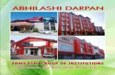 ABHILASHI DARPAN...New Delhi and H.P. Takniki Siksha Board, Dharmshala. Adding a golden feather to its cap, the State Govt. of Himachal Pradesh has approved the “Abhilashi University”