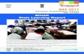 Class : 3, 5 and 8 BIHAR State Learning Report · 2020. 8. 13. · Pashchim Champaran 48 Jehanabad 48 Munger 47 Madhepura 47 Rohtas 47 Muzaffarpur 47 Sheikhpura 47 Samastipur 47 Buxar