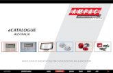 eCATALOGUE - Advance Group of Companies Pty Ltd · 2020. 8. 13. · Fire Brigade Board •rovides common outputs for connection to fire brigade signalling P equipment • 5 outputs