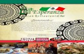 La Esperanza Mexican Restaurant & Bar - Take Out Menu out...Experience “La Esperanza,” the hope that propels our family forward. Get to know our history and where we come from.