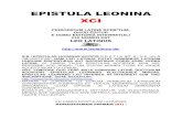 EPISTULA LEONINA XCI - Alcuinusephemeris.alcuinus.net/leonina/EL 91.pdf · 2016. 1. 2. · Profecto fabula Crabati nequaquam est narratiuncula ad parvulos delectandos scripta. Molinâ