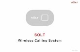 SOLT...SOLT Co.,Ltd Certification CE(EU) FCC(USA) MIC(Japan) Others Wireless call bell main transceiver Wireless receiver repeater bell Main repeater pager bell(SB3) Bell(SB7) Bell(SB9)