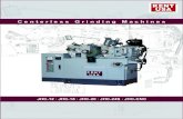 Centerless Grinding Machines - Kent Industrial USA...Centerless Grinding Machines JHC-12 ∙ JHC-18 ∙ JHC-20 ∙ JHC-24S ∙ JHC-CNC Features 1. Main Structure of Machines They are
