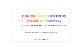 (Clinical Pharmacy Program) · 2021. 2. 2. · CONTENTS: 1. Toxicology and forensic chemistry……………………………………………. 2. Therapeutics- 1 ...
