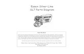 Essex Silver-Line SL7 Parts Diagram...1 C750 - S C7-50 - S Screws (Set of 2) (Not Shown) $ 1.05 D11 D11-64 1 C764 C7-64 Fiber Washer $ 0.49 D11 D11 D11-65 1 C765 C7-65 Disc Guard Ring
