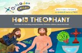 Activities for teaching young Orthodox Christian children about … · 2020. 1. 10. · COPI odo ees Icon via Wikimedia Commons, 0106theophany0001.jpg Name HOLY THEOPHANY ICON