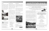 Historiana Summer 2010 - Bowen Island Museum & Archives: …...It’s back! The Bowen Island Historians and Bowen Island Memorial Garden Society are proud to bring you people, trains,