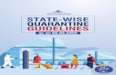 State-wise Quarantine Guidelines final...West Bengal ˜ 1. A ti rp o,d ungb ar aave l sse ehal fa c v / tain social distancing norms. ˜ All pass eng rs hall udo tc i f ar ˜ O nar