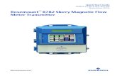 Rosemount 8782 Slurry Magnetic Flow Meter Transmitter · 2020. 7. 23. · Rosemount™ 8782 Slurry Magnetic Flow Meter Transmitter. 1 Safety ... 3 Pre-installation. Before installing