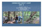 Herbicide Boot Camp...HERBICIDE BOOT CAMP DAY 3 Ronald C. Lemin, Jr. Nutrien Solutions–Bangor, Maine Amanda Devine Mid-Coast Heritage Trust Ron Lemin photo For an herbicide to be