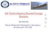 AIP Technologies/Stored Energy N Devices · NMRL competence in fuel cells technology • Materials for Phosphoric acid fuel cells (PAFC) –Complete material solutions for PAFC 1996-1998