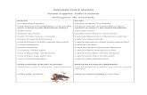 School Supplies- Útiles Escolares ORCHARD PLACE SCHOOL · 2021. 6. 10. · 3 R D Grade Supply list Lista de Útiles para 3er Grado Backpack 6- spiral WIDE RULE notebooks with 70