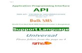 Application Programming Interface API - MiM SMSAlong with HTTP API specification s, this documentation also provides SMPP specification s, including connection to SMPP server, bind