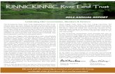 KINNICKINNIC River Land Trust · 2015. 6. 26. · 3 Fiscal Year 2014 ontributors The Kinnickinnic River Land Trust would like to thank all of our contributors. All of the excellent