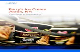Perry’s Ice Cream Akron, NY · 2021. 7. 5. · The production of ice cream has particular sustainability opportunities since nearly all the ingredients and production materials
