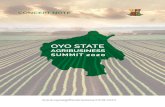 OYO STATE · Oyo state is chieﬂ y an agriculture-based economy with sprawling arable land for cultivation and a growing urban population that requires both food and other means