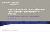 Availability analysis for the Electrabel - Lanxess Rubber ...b-dig.iie.org.mx/BibDig2/P11-0252/Track 3/Session 3...Availability analysis for the Electrabel - Lanxess Rubber cogeneration