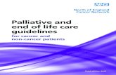 Palliative and end of life care guidelines
