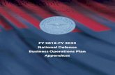 FY 2018-FY 2022 National Defense Business Operations Plan