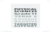 PHYSICAL SCIENCES Grade 11 TERM 3 Content Booklet