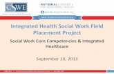 Integrated Health Social Work Field Placement Project