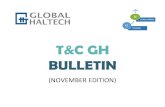 T&C GH BULLETIN - Global Haltech