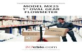 Installation & Maintenance Instructions MODEL MX25 1 ...