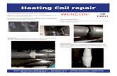Heating Coil repair - Repair Management