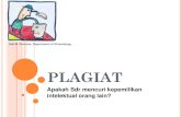 PLAGIAT - Parahyangan Catholic University