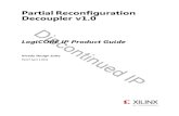 Partial Reconfiguration Decoupler v1.0 LogiCORE IP Product ...