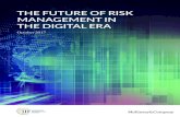 THE FUTURE OF RISK MANAGEMENT IN THE DIGITAL ERA