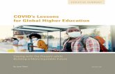 COVID’s Lessons for Global Higher Education