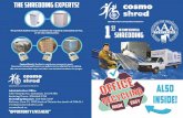 Cosmo Shredding and Officer Ecycling Brochure