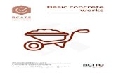 Basic concrete works - BConstructive