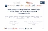 Design Space Exploration of Optical Interfaces for Silicon ...