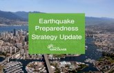 Earthquake Preparedness Strategy Update