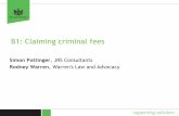 B1: Claiming criminal fees - Law Society of England and Wales