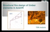 Structural fire design of timber elements in AxisVMX5