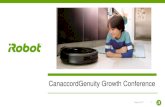 CanaccordGenuity Growth Conference - iRobot