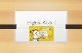English- Week 2